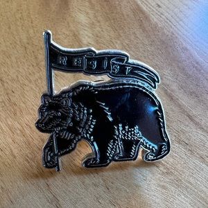 “Resist” Pin. Feminism, Anti-racism, Activism.